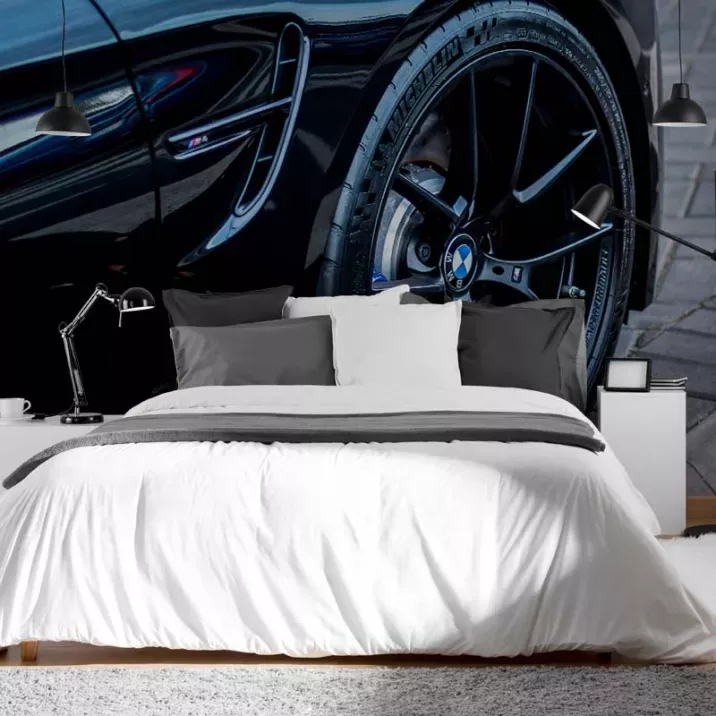 Papier Peint Panoramique BMW Jante