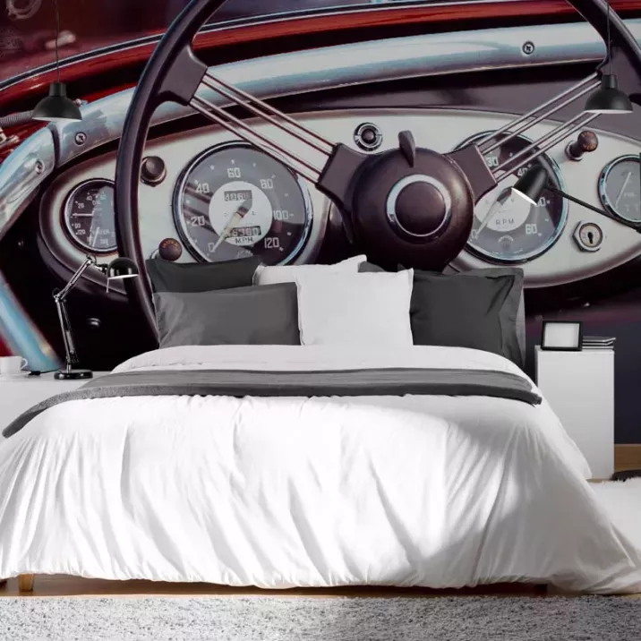 Papier Peint Panoramique Vintage Volant 2