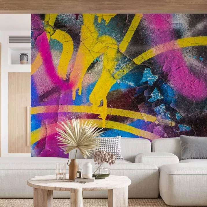 Papier Peint Panoramique Graffiti 2