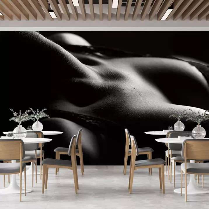 Papier Peint Panoramique Femme Sexy Soutient Gorge