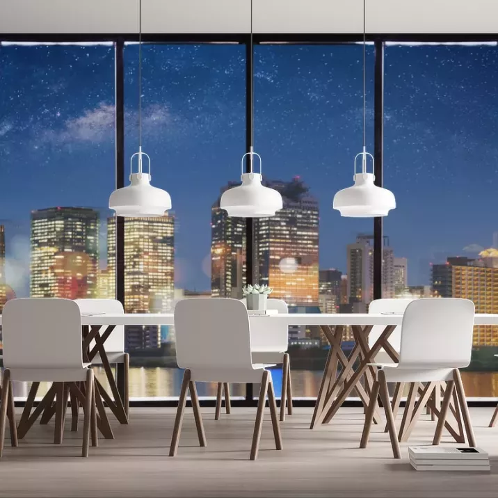 Papier Peint Panoramique Trompe l'Oeil New York fenêtre 2