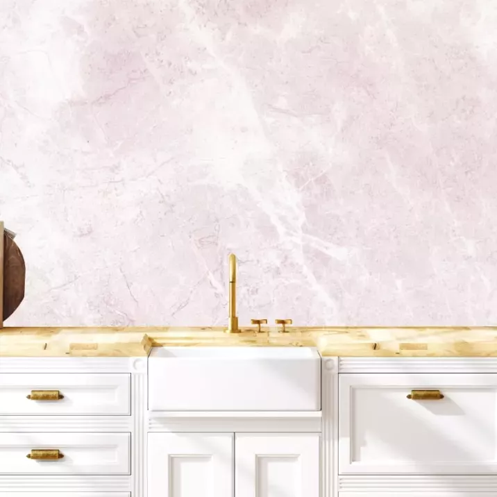 Papier peint Panoramique Marbre Rose