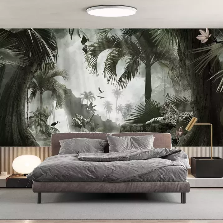 Papier peint Panoramique Paysage Jungle Paysage