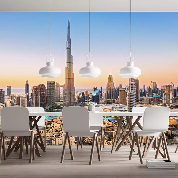 Papier Peint Panoramique Ville Dubai