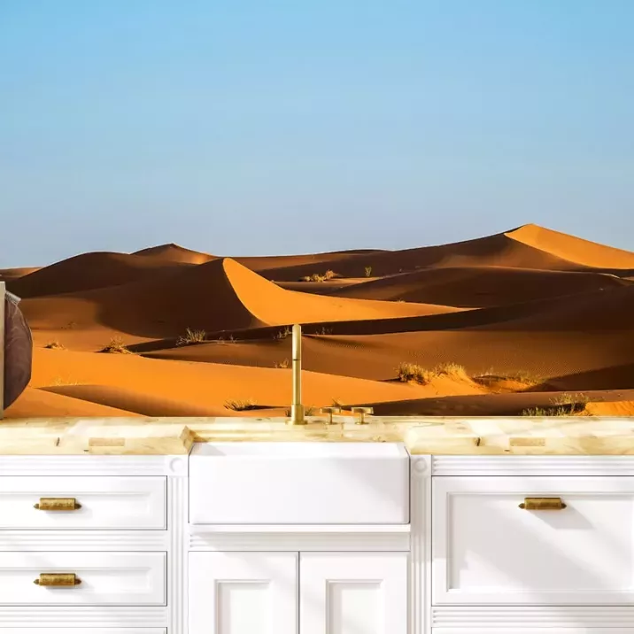 Papier Peint Panoramique Désert Dunes
