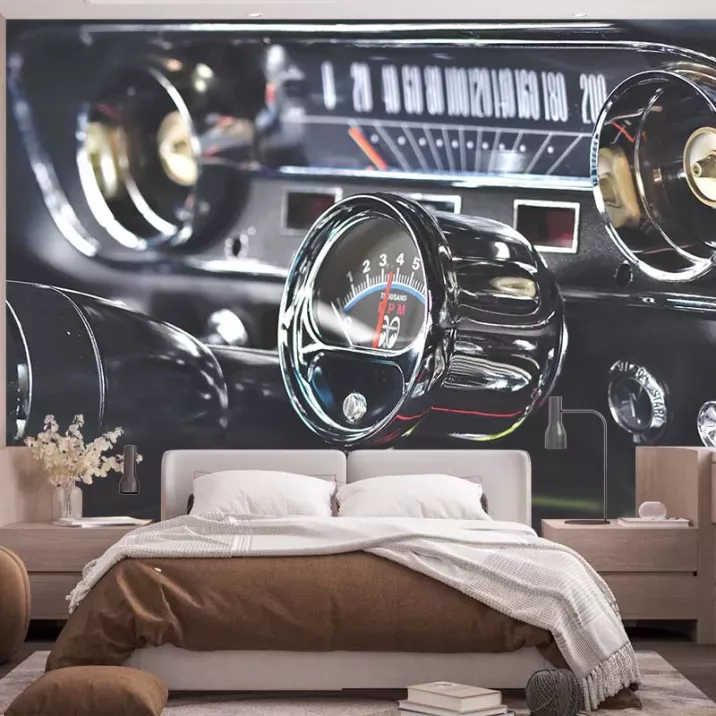 Papier Peint Panoramique Compteur