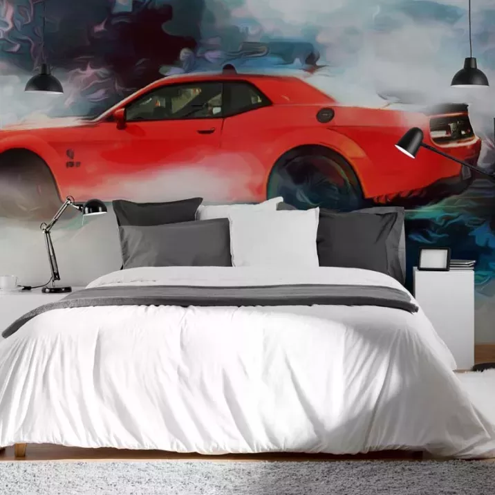 Papier Peint Panoramique Drift Dodge