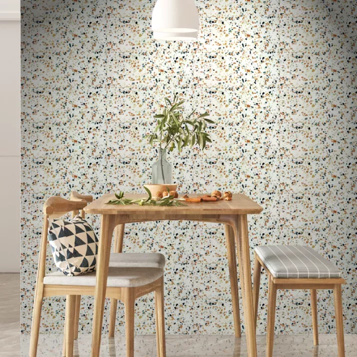 Papier Peint Marmoreal Terrazzo