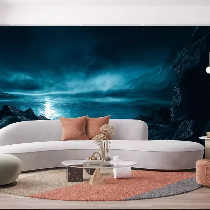 Papier Peint Panoramique Ocean Nuit