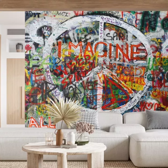 Papier Peint Panoramique Graffiti Art 2