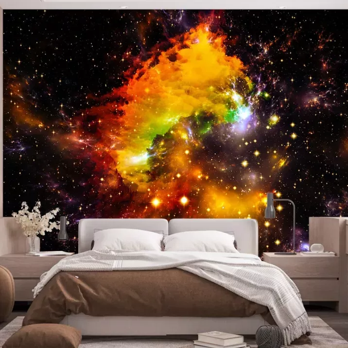 Papier Peint Panoramique Univers Abstrait 2