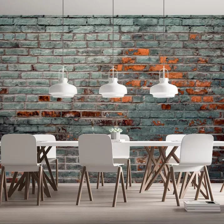 Papier peint Panoramique Briques Vieillies