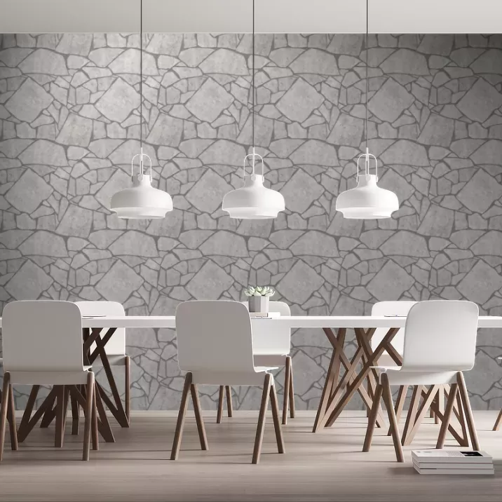 Papier Peint Imitation pierre