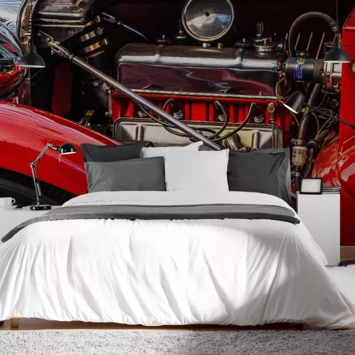 Papier Peint Panoramique Vintage MG