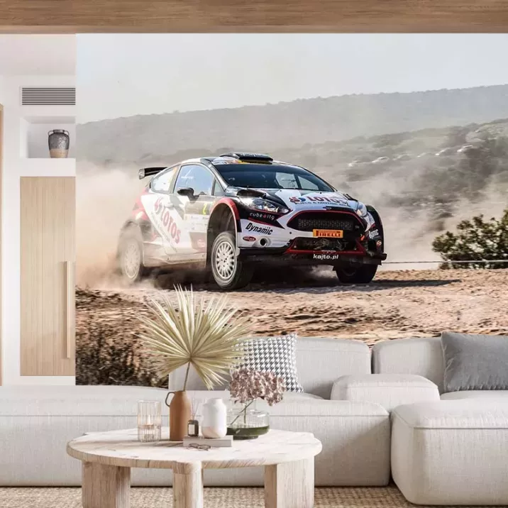 Papier Peint Panoramique Rallye WRC
