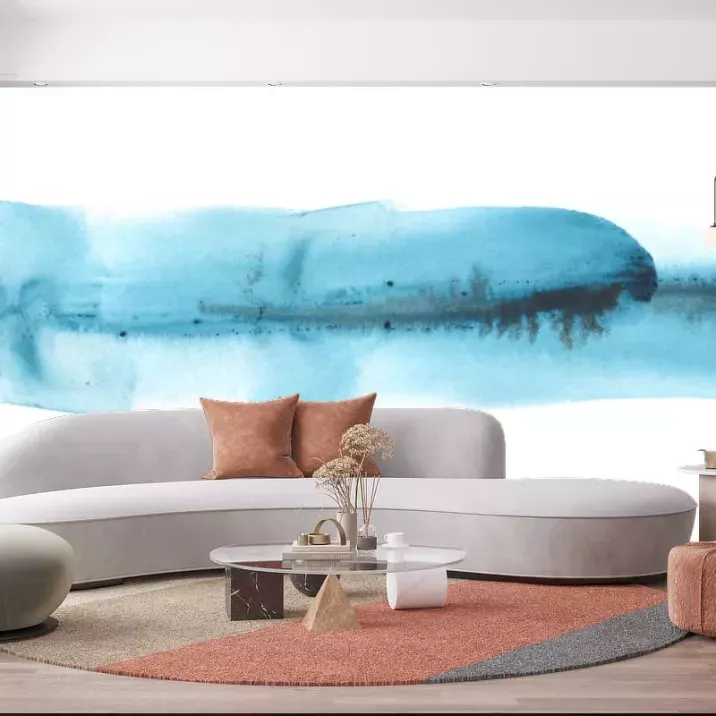 Papier Peint Panoramique Watercolor Landscape