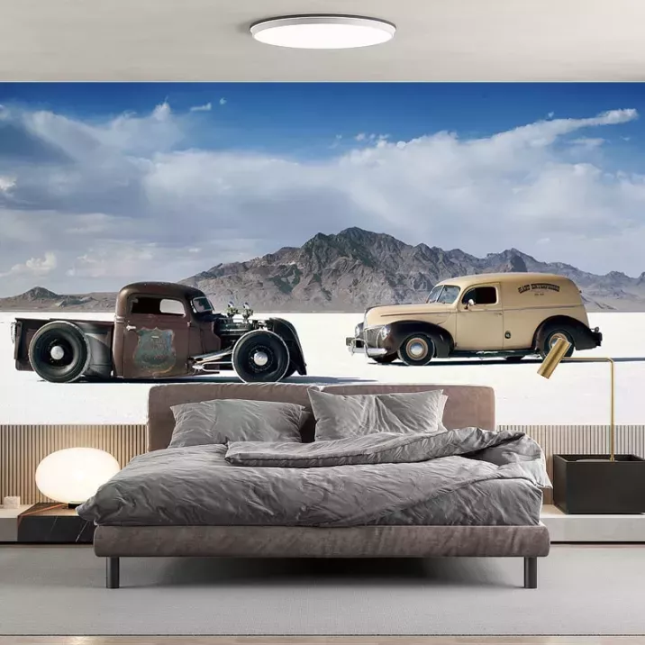 Papier Peint Panoramique Hotrod Lac Salé