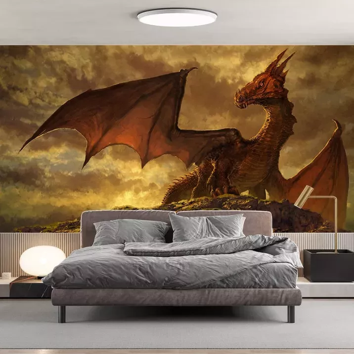 Papier Peint Panoramique Dragon 3