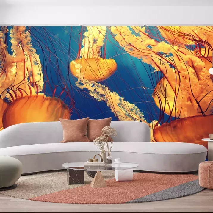 Papier Peint Panoramique Méduse