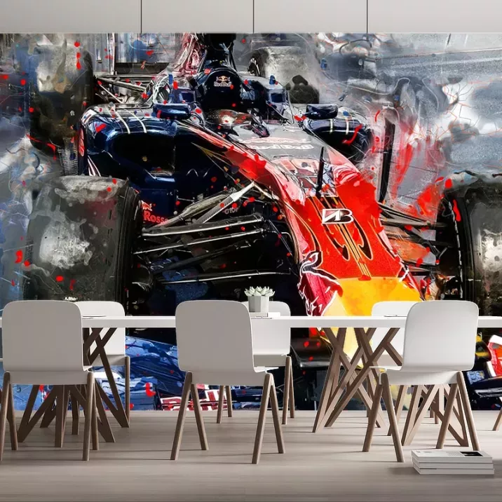 Papier Peint Panoramique F1 Peinture