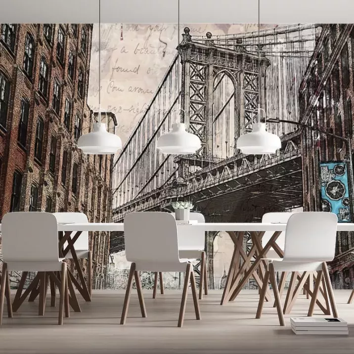 Papier Peint Panoramique Architecture Ville