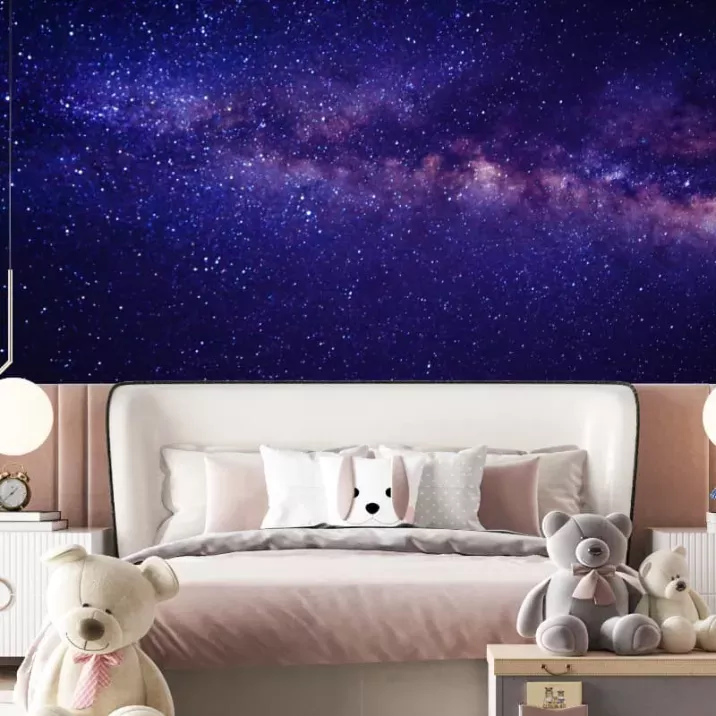 Papier Peint Panoramique Espace Nuit