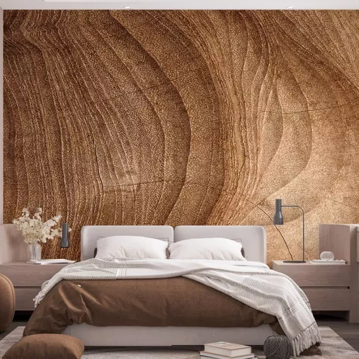 Papier peint Panoramique Texture Bois