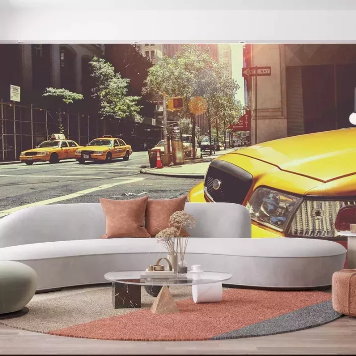 Papier Peint Panoramique Taxi